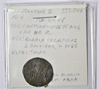 ANCIENT ROMAN - CONSTANTINE II - 337-340 AD