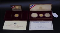 (2) Commemorative Olympic coins to include 1988