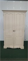 Modern armoire storage cabinet, 22 x 40 back 71