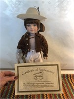 Heritage Signature Collection Porcelain Cowgirl