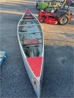 17' all aluminum canoe