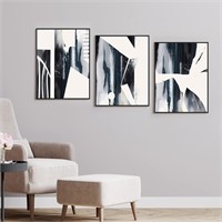 GULETHUN Canvas Wall Art, Set of 3 Framed Art