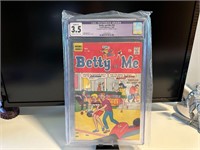 Betty and Me #18 Silver Age Comic CGC Graded 3.5