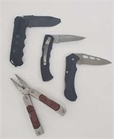 Multi-tool 3 pocket  Knives