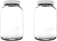 Clear Mason Glass Jars