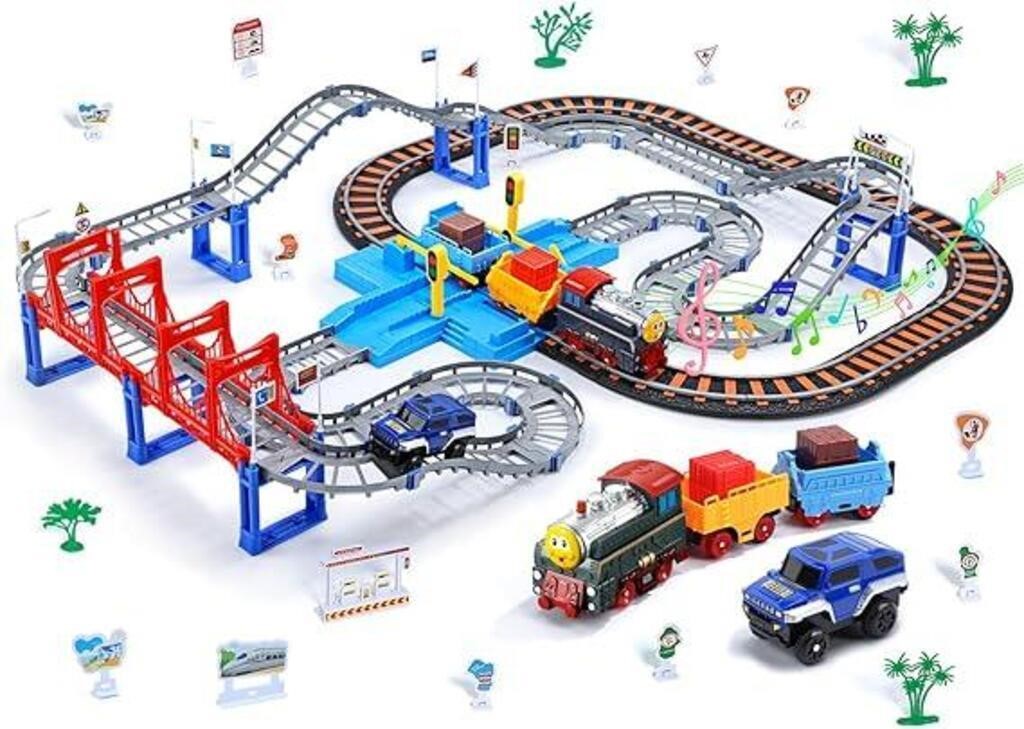 Electric Toy Train Set