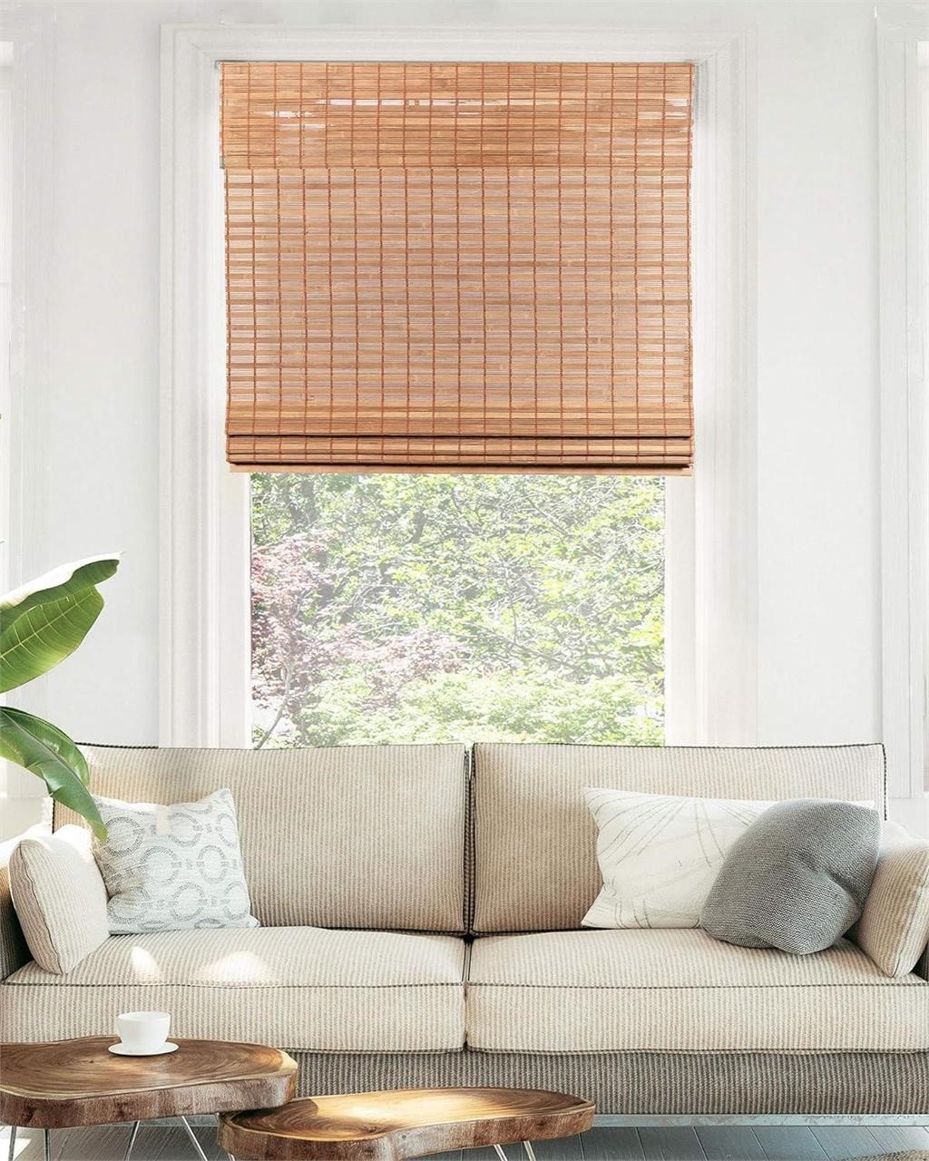 Bamboo Roman Shades