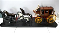 Wells Fargo Stage Coach With 4 Horse Hitch