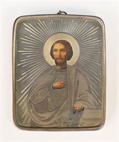 Russian 84 Silver Icon Savinsky St. Petersburg