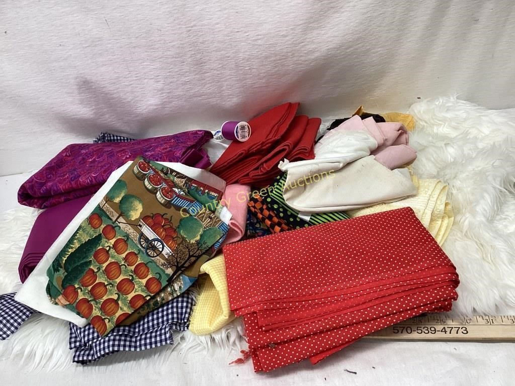 Assorted Sewing Fabric