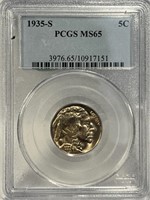 S - 1935-S NICKEL (D19)