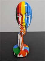 Modern Abstract Female Face Statue Resin