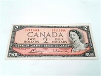 Billet de 2 dollars 1954