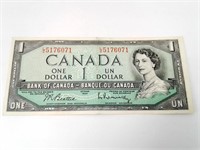 Billet de 1 dollar 1954