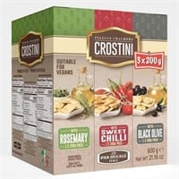Italian Crostini Crackers Variety Rosemar,y Sweet