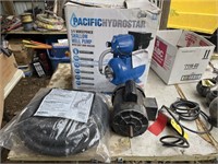 New Pacific Well Pump, Delta Motor & Hose