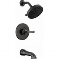 Delta Faryn Tub & Shower Set In Oil Rubbed Bronze