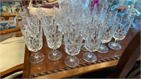 20 pieces Gorham Crystal Glasses