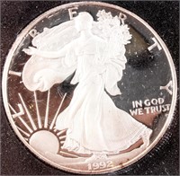 Coin 1992 United States Proof Silver Eagle
