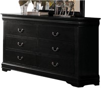 ACME Furniture Louis Philippe 23735 Dresser, Black