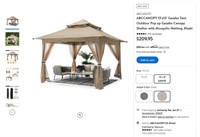 E7717  Outdoor Pop-Up Gazebo with Netting