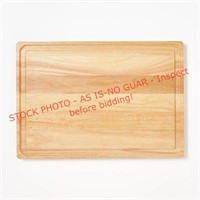 Figmint Rubberwood Carving Board, 14x20 in