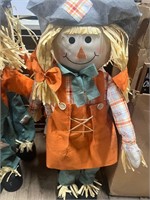 Girl 36” Scarecrow Decor