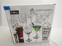 Glassware Entertainment Set - New in Box