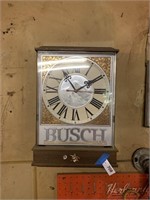 Busch Advertisement Clock