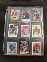 Lot of Small Football Cards