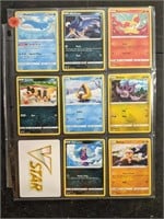 1 Sheet of Pokemon Cards