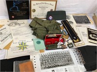 GREAT LOT of Airborne military medals papers pics+