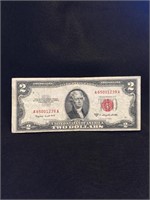 1953 2 Dollar Series Red Seal