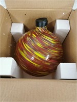 Colorful Swirl Glass Gazing Ball by Lily's Home