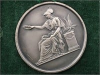 Sterling 20 Year Award Medal in Case - 25.5g