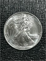 1993 US Silver Eagle BU