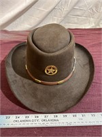 The gun club by Stetson cowboy hat size 7 1/8