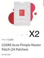 X2 COSRX Acne Pimple Master Patch (24 Patches)