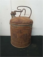 Vintage 19 inch metal gas can