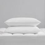 $40 300tc rolled pillow 2pack white -king
