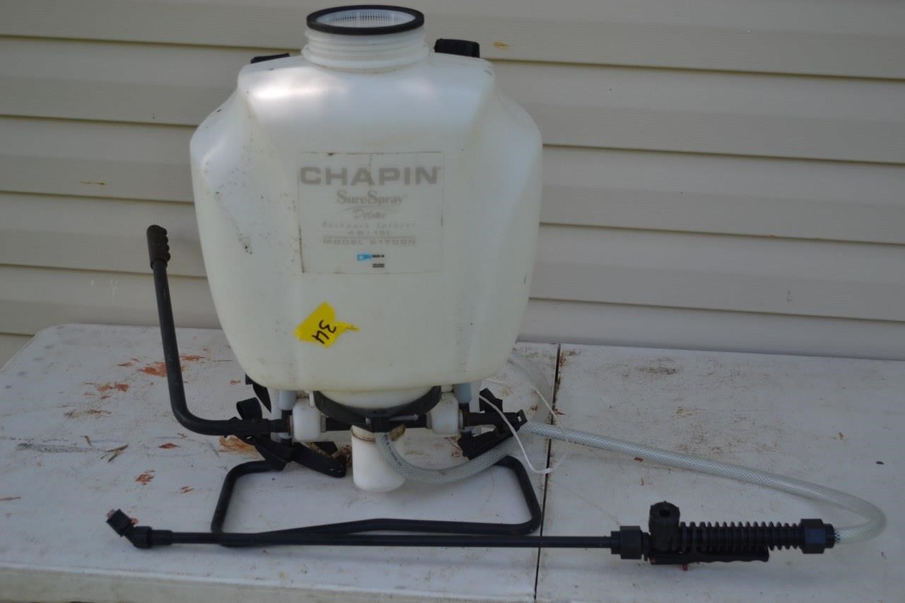 34: Chapin Sure Spray back pack sprayer