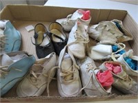 7 Pair Baby Shoes Vintage