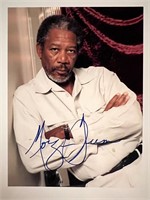 Morgan Freeman facsimile signed photo. 8x10 inches