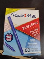 Papermate Ballpoint Blue Ink Pens