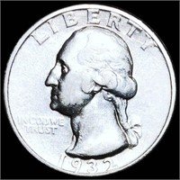 1932-S Washington Silver Quarter UNCIRCULATED