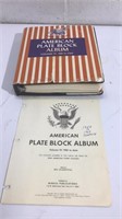 American Plate Block Stamp Album - Complete KCG