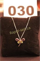 Dragon Fly Pendant and Necklace
