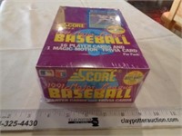 1991 Score Baseball Cards