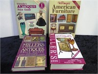 Lot of 4 Antiques & Collectibles Books