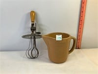 Vintage USA Pitcher with Mixer